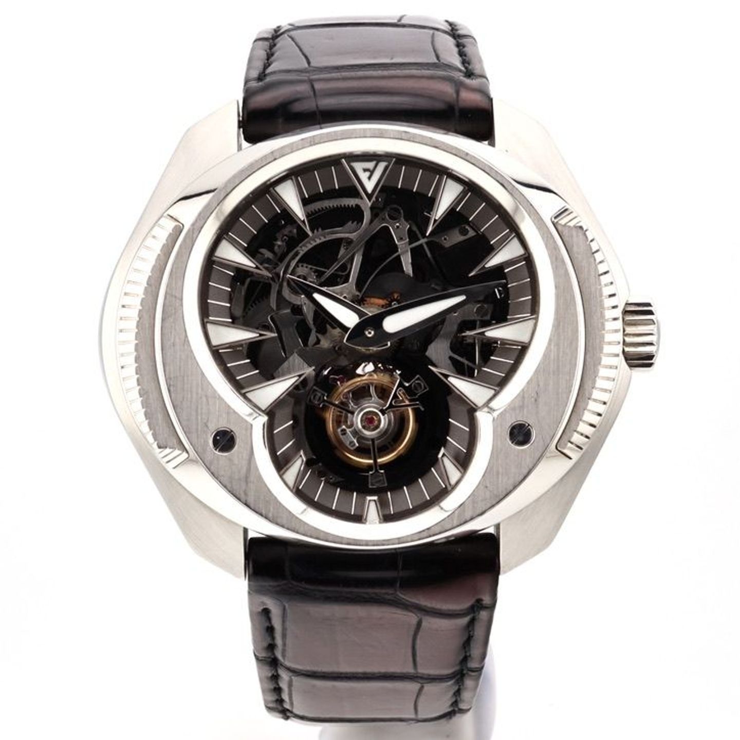 Franc Vila Unknown V000003 (2015) - Transparant wijzerplaat 52mm Platina (3/4)