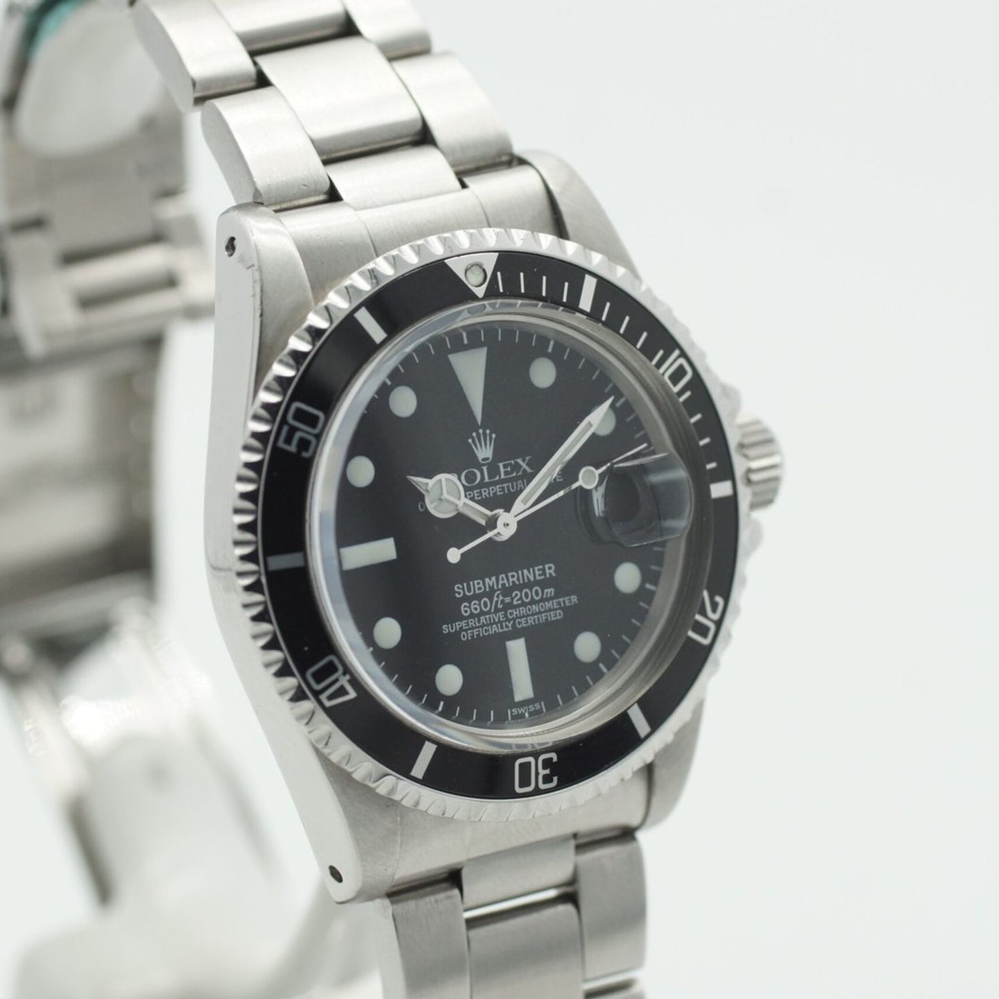 Rolex Submariner Date 1680 (1979) - Zwart wijzerplaat 40mm Staal (4/8)