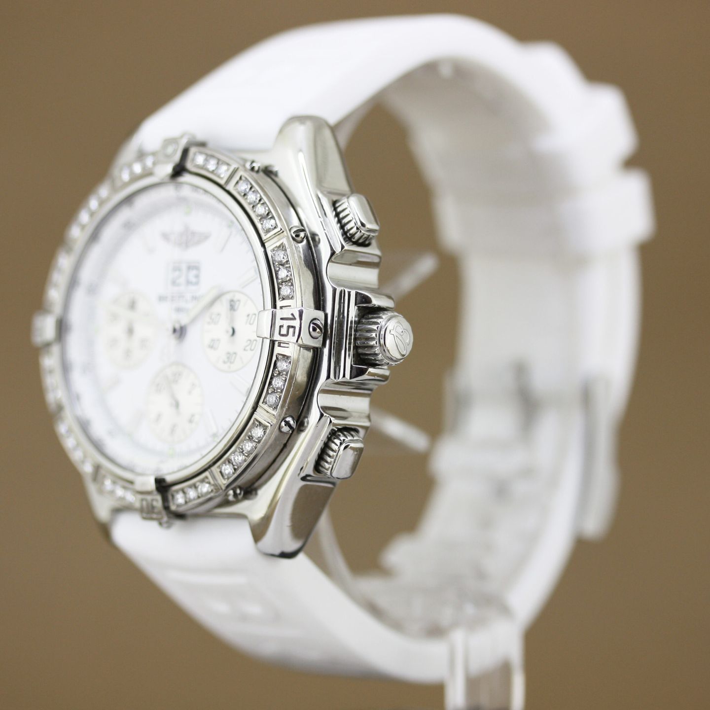 Breitling Crosswind Special A44355 (2002) - White dial 44 mm Steel case (5/8)