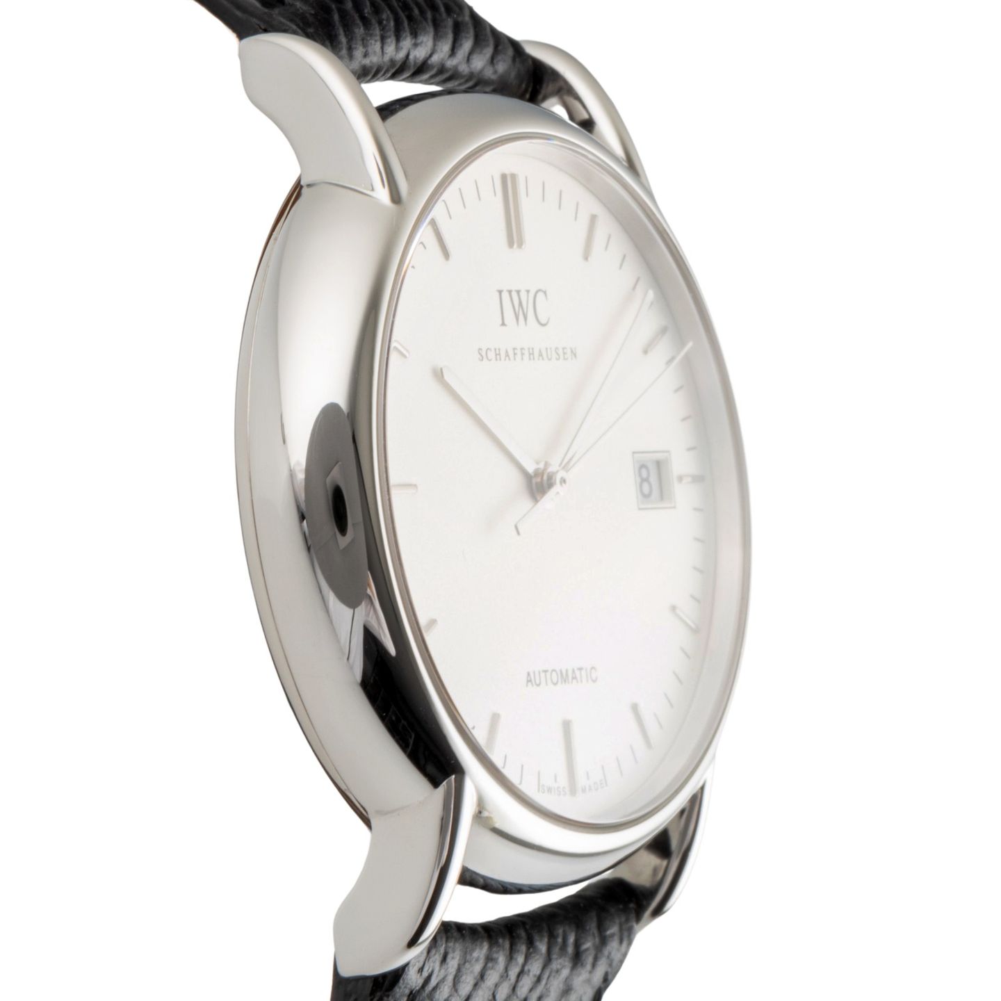 IWC Portofino Automatic IW353309 (2005) - Silver dial 38 mm Steel case (7/8)