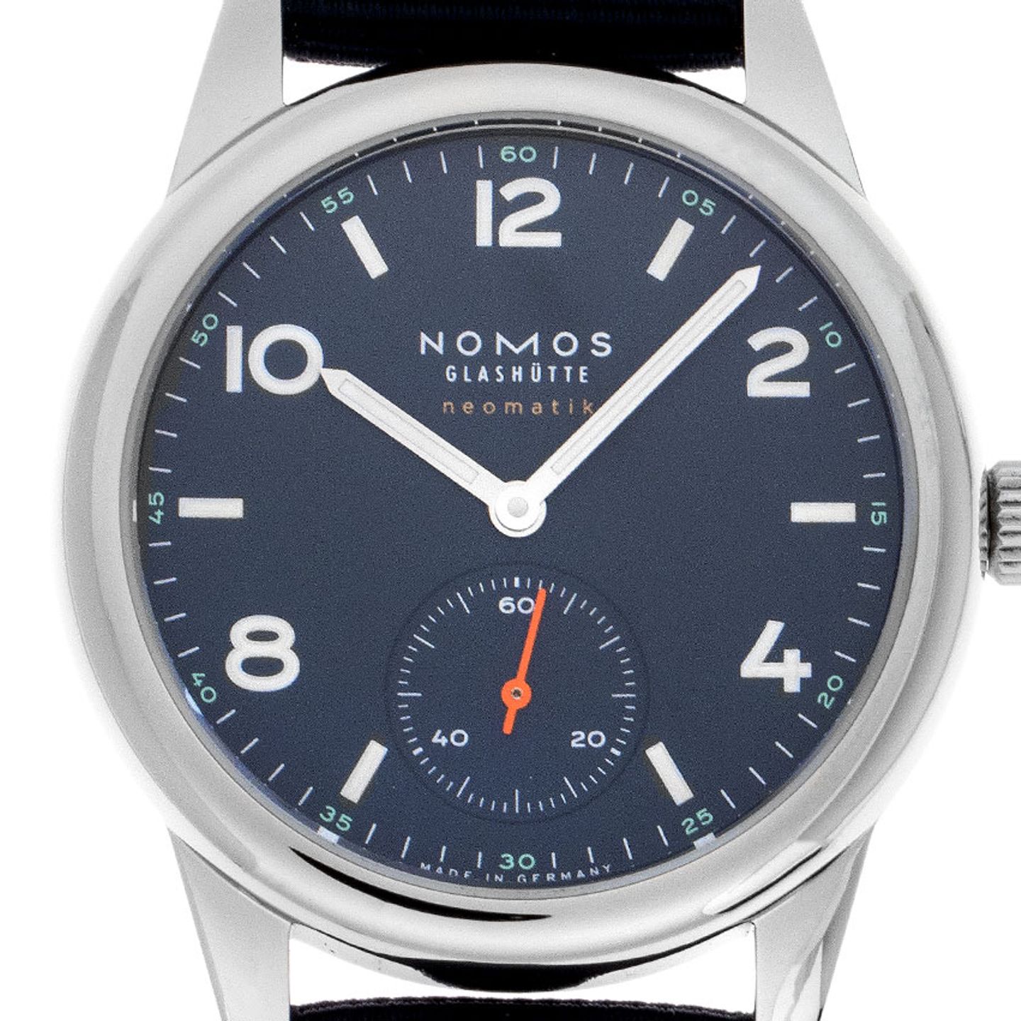 NOMOS Club Neomatik 741 (2026) - Blue dial 37 mm Steel case (1/7)