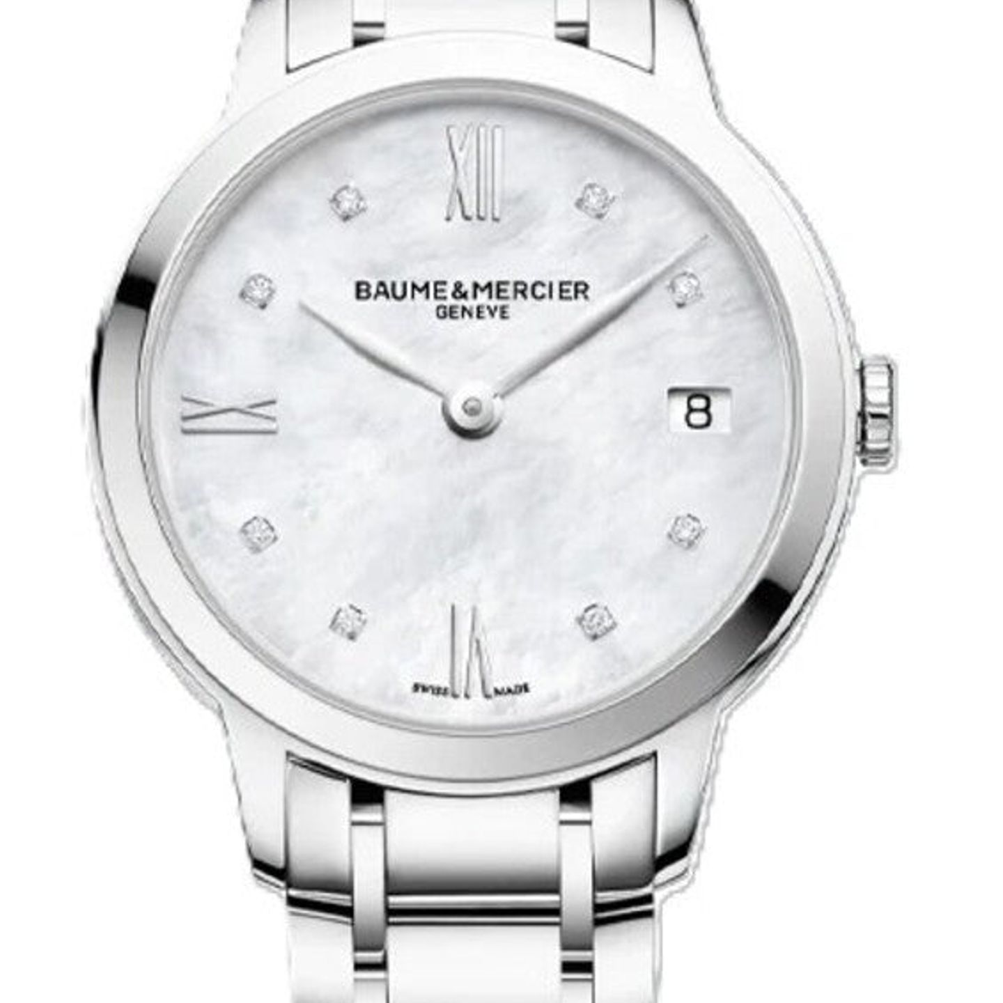 Baume & Mercier Classima M0A10326 (2026) - Pearl dial 31 mm Steel case (1/1)
