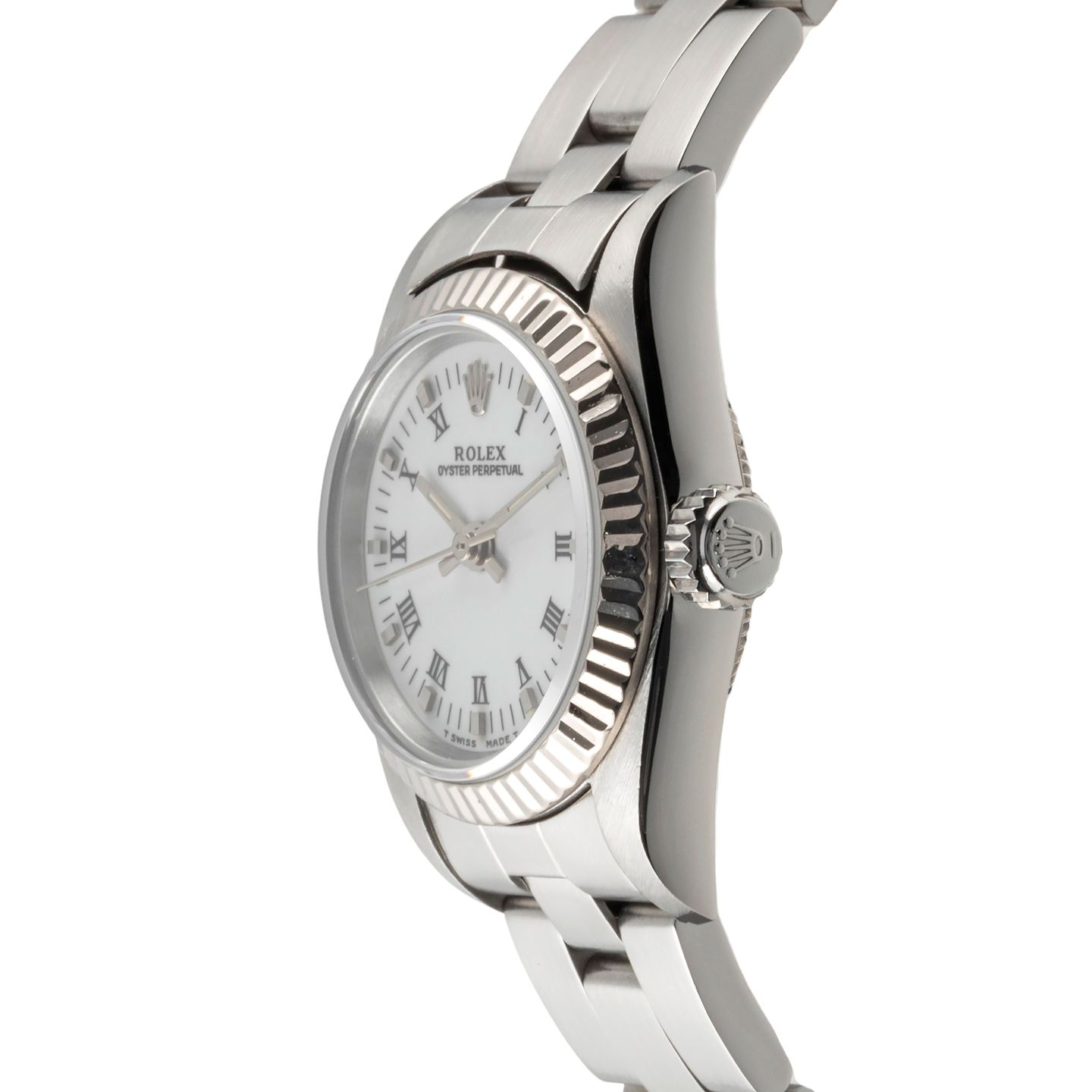 Rolex Oyster Perpetual 67194 (1997) - Staal (7/8)