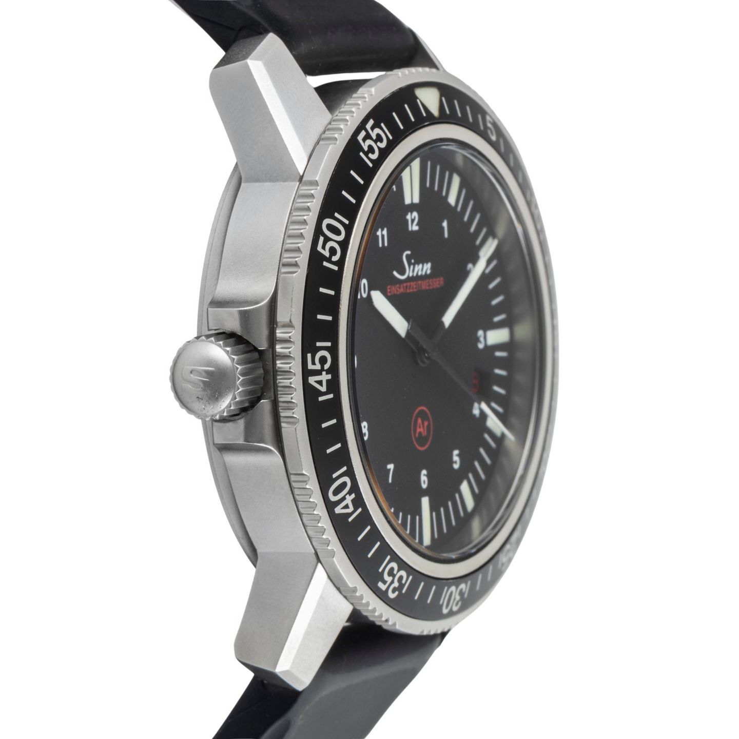 Sinn EZM 3 603.010 (Unknown (random serial)) - Black dial 41 mm Steel case (7/8)