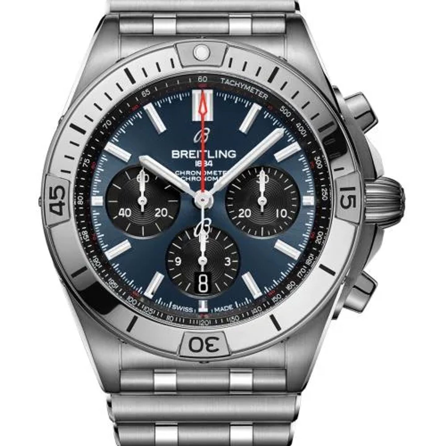 Breitling Chronomat 42 AB0134101C1A1 (2026) - Blue dial 42 mm Steel case (1/1)