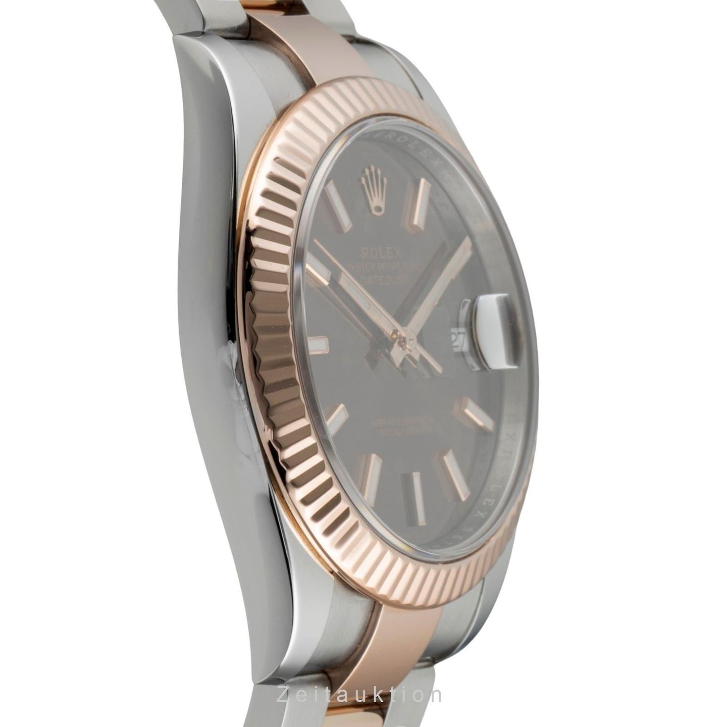 Rolex Datejust 41 126331 (Unknown (random serial)) - Brown dial 41 mm Gold/Steel case (6/8)