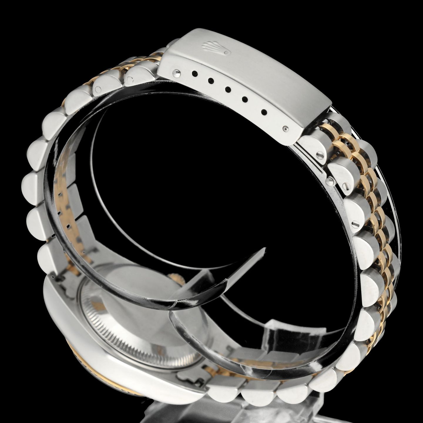 Rolex Lady-Datejust 69173G (1998) - 26 mm Gold/Steel case (8/8)