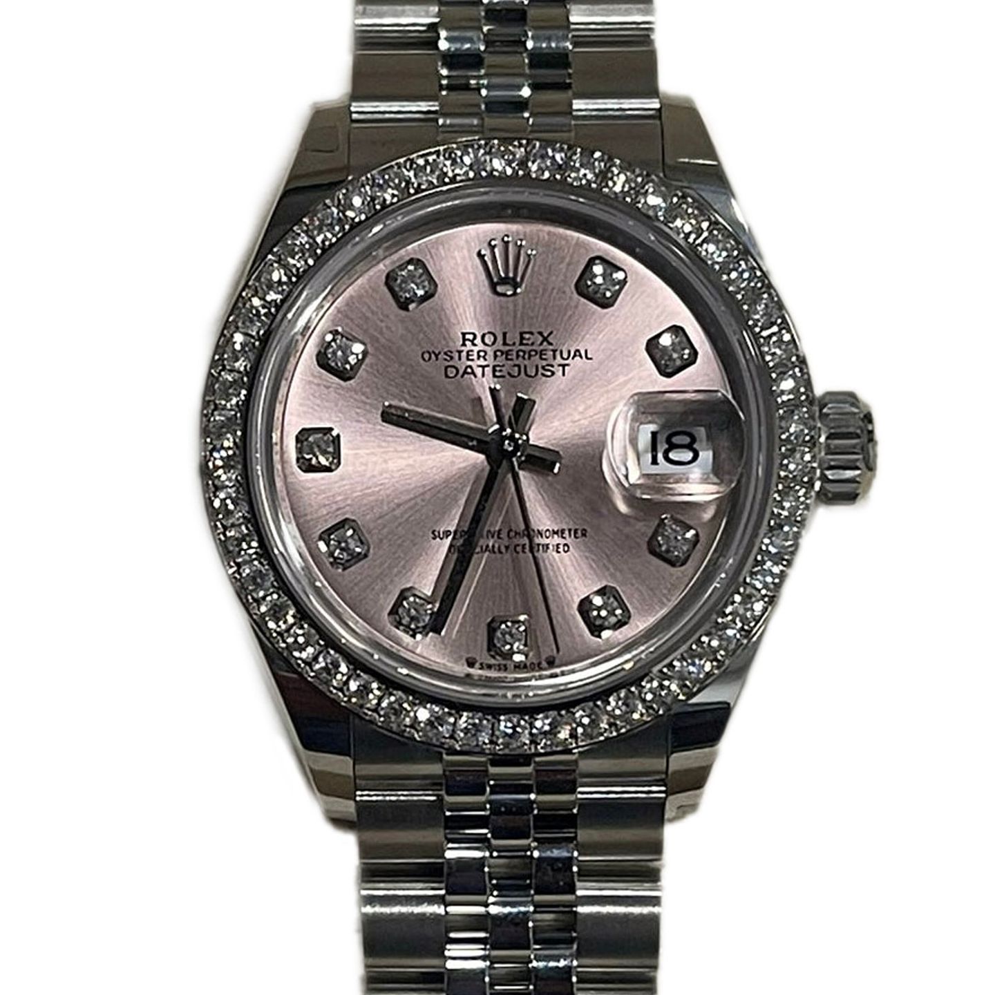 Rolex Datejust 31 278384RBR (2024) - Pink dial 31 mm Steel case (1/1)