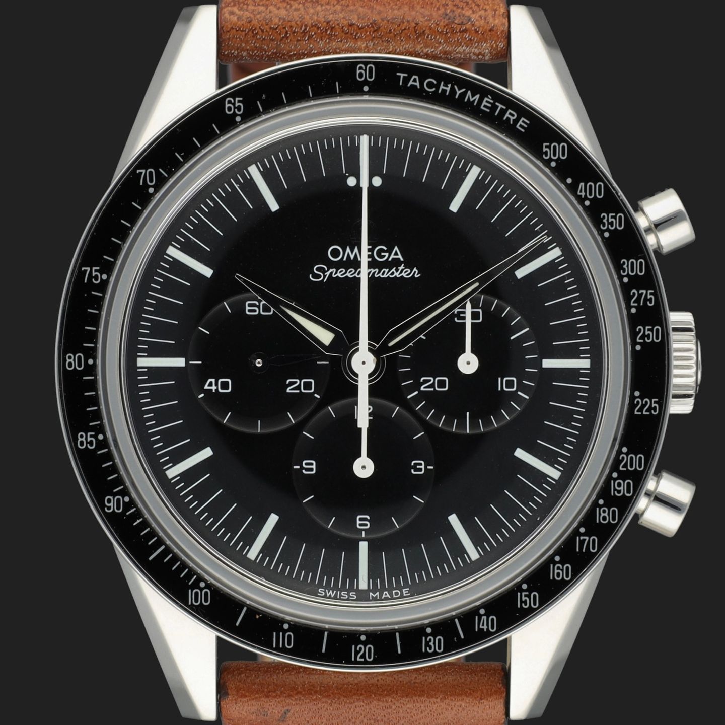 Omega Speedmaster Professional Moonwatch 311.32.40.30.01.001 (2016) - Black dial 40 mm Steel case (2/8)