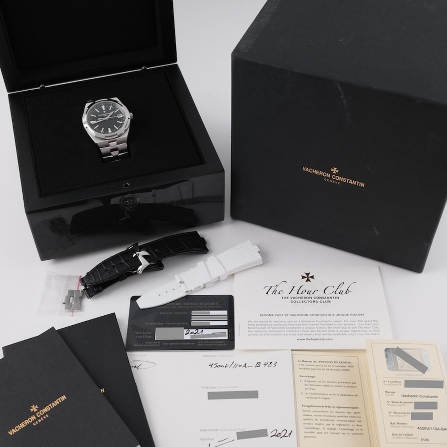 Vacheron Constantin Overseas 4500V/110A-B483 (2021) - Black dial 42 mm Steel case (8/8)