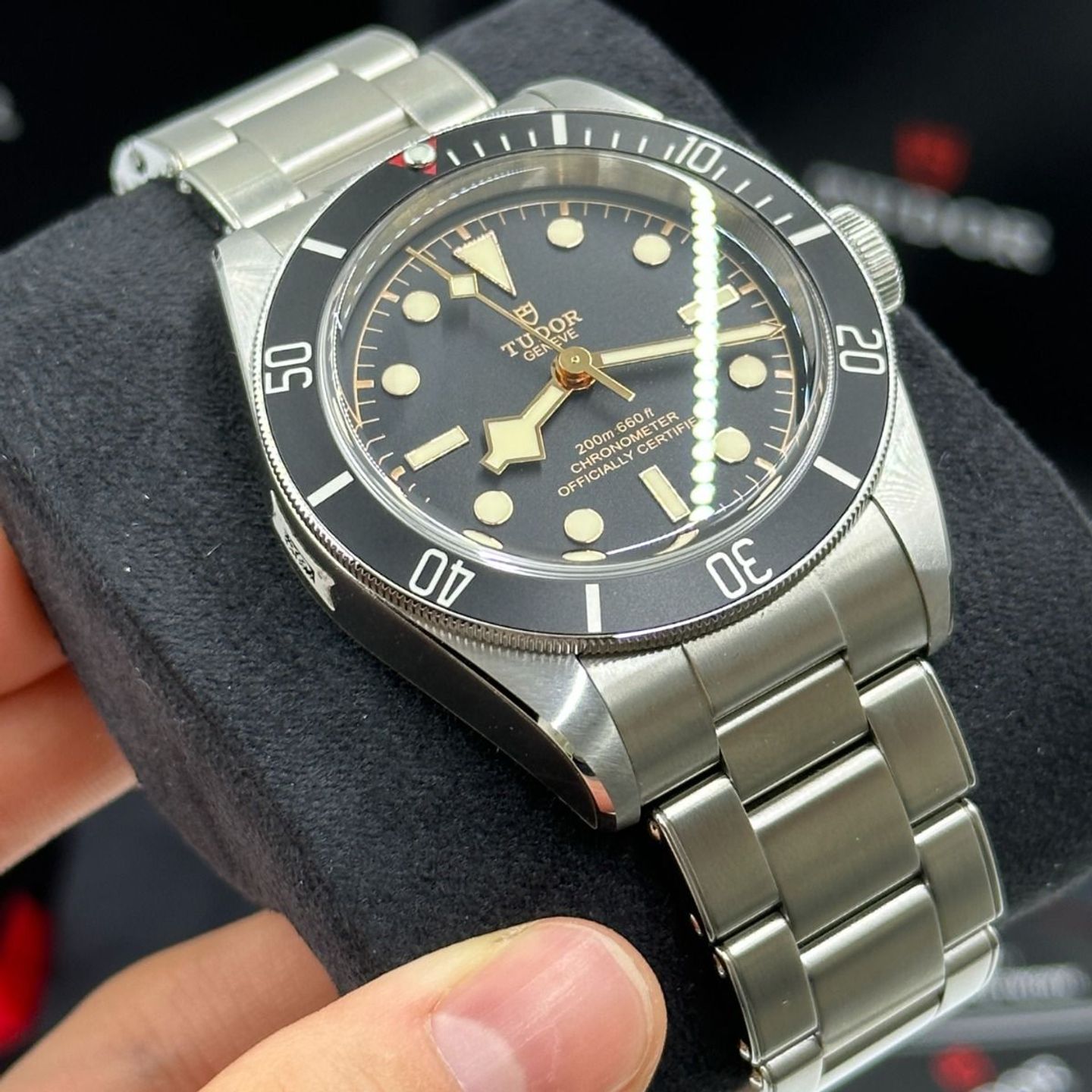 Tudor Black Bay 79230N-0009 (2024) - Zwart wijzerplaat 41mm Staal (2/8)