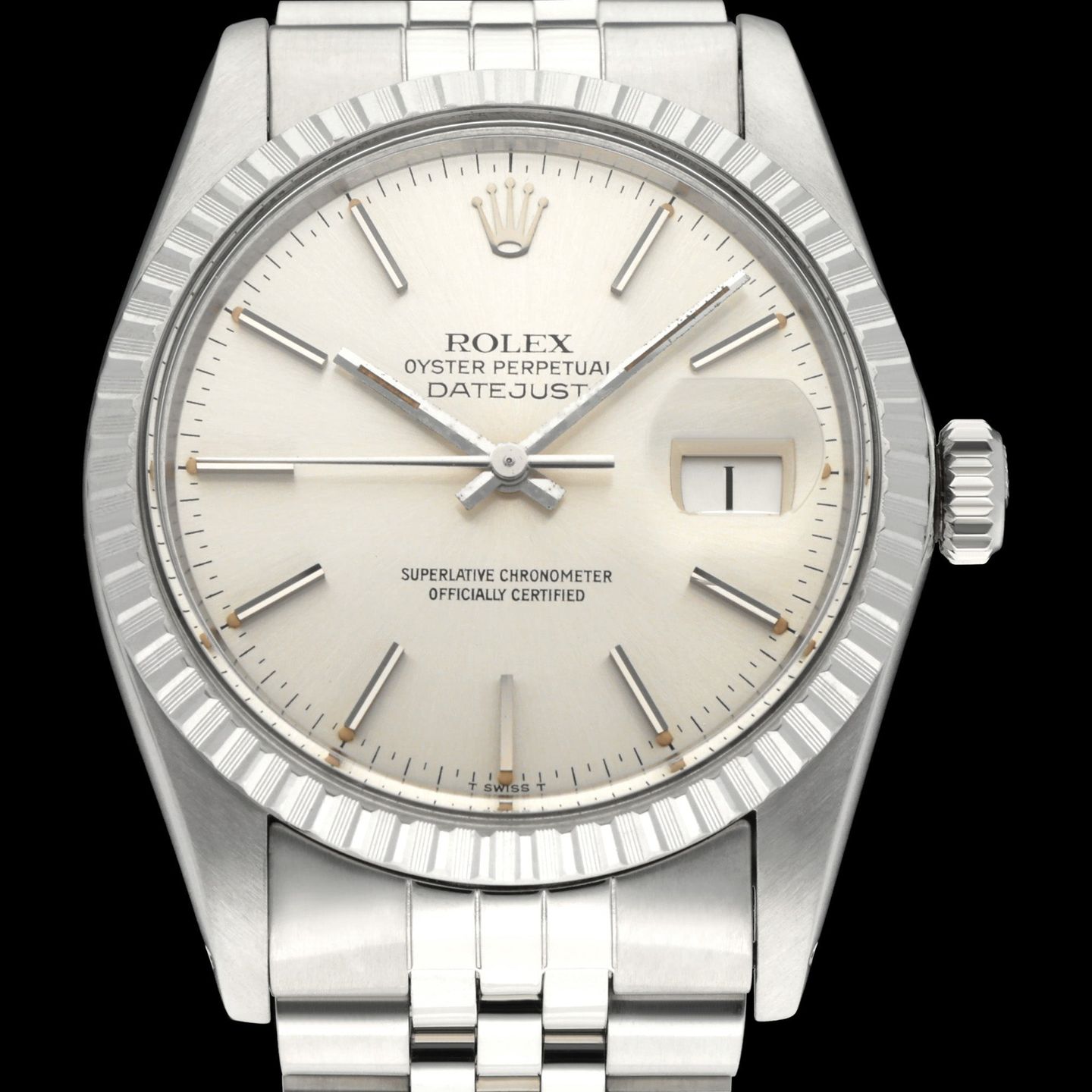 Rolex Datejust 36 16030 (1981) - 36 mm Steel case (1/8)