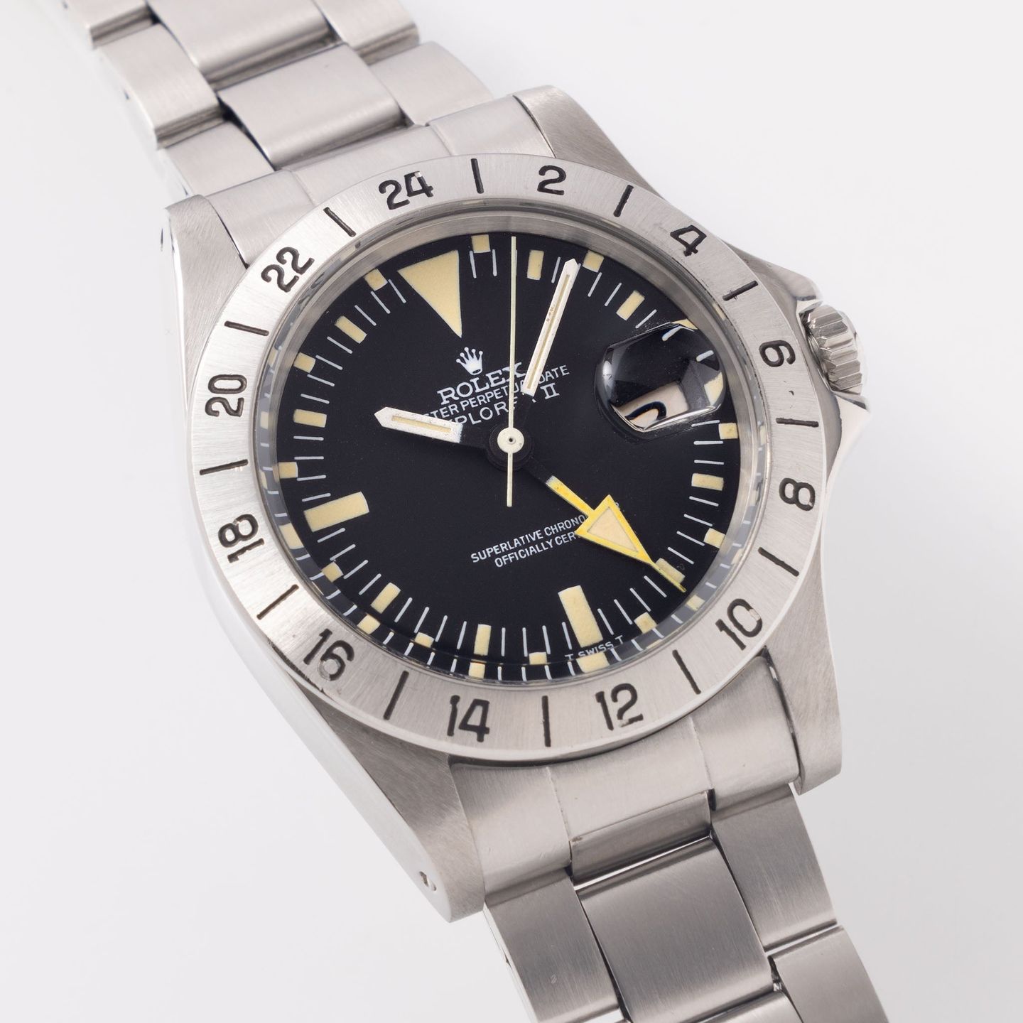 Rolex Explorer II 1655 (1972) - Black dial 40 mm Steel case (4/8)