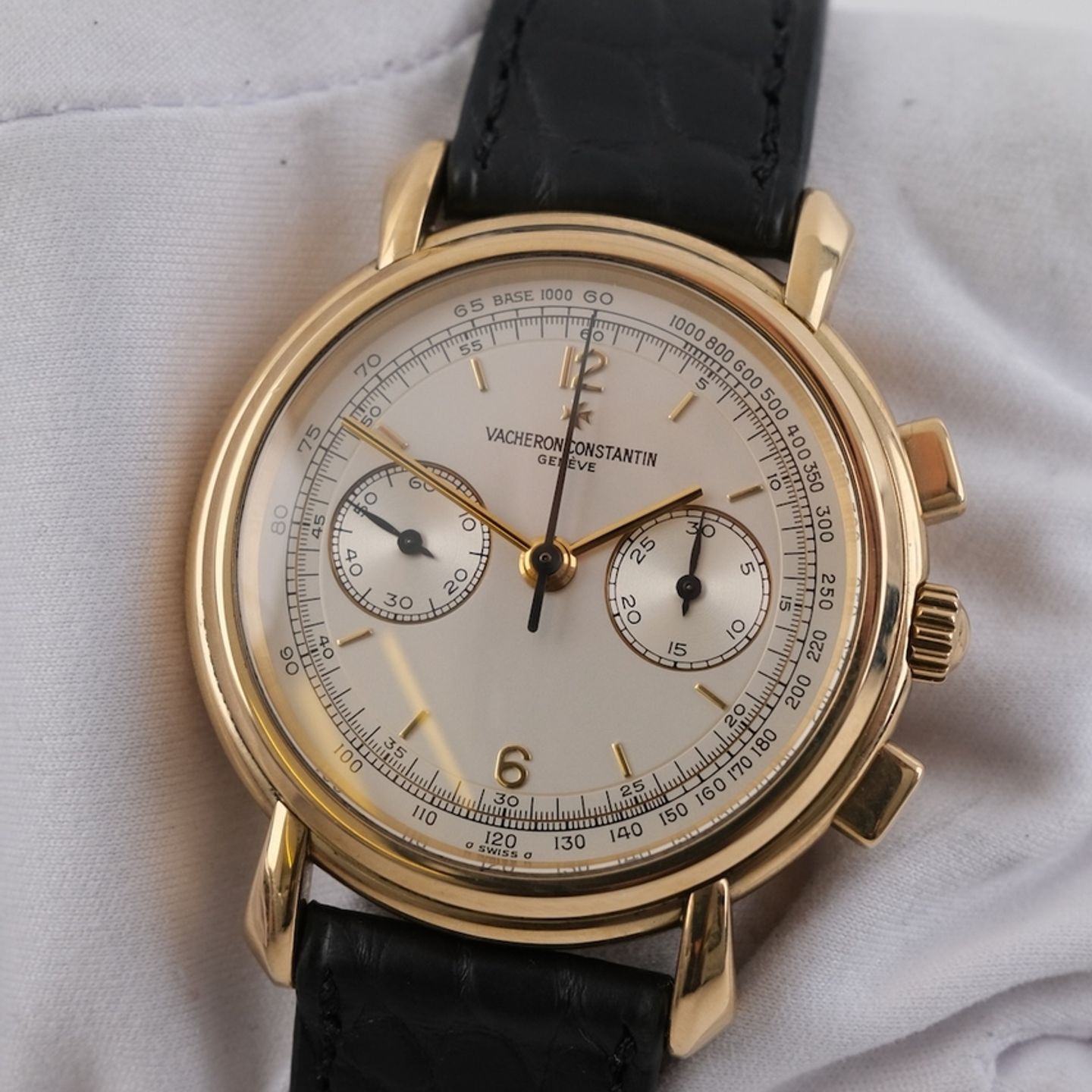 Vacheron Constantin Historiques 47101 (Unknown (random serial)) - Silver dial 38 mm (1/8)