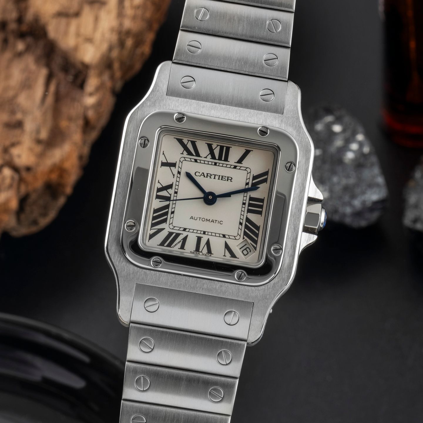 Cartier Santos Galbée W20098D6 (2014) - 32 mm Steel case (3/8)