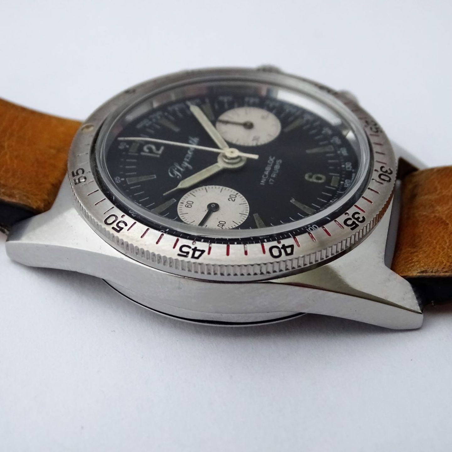 Plymouth Vintage Unknown (1960) - Black dial 36 mm Steel case (5/7)
