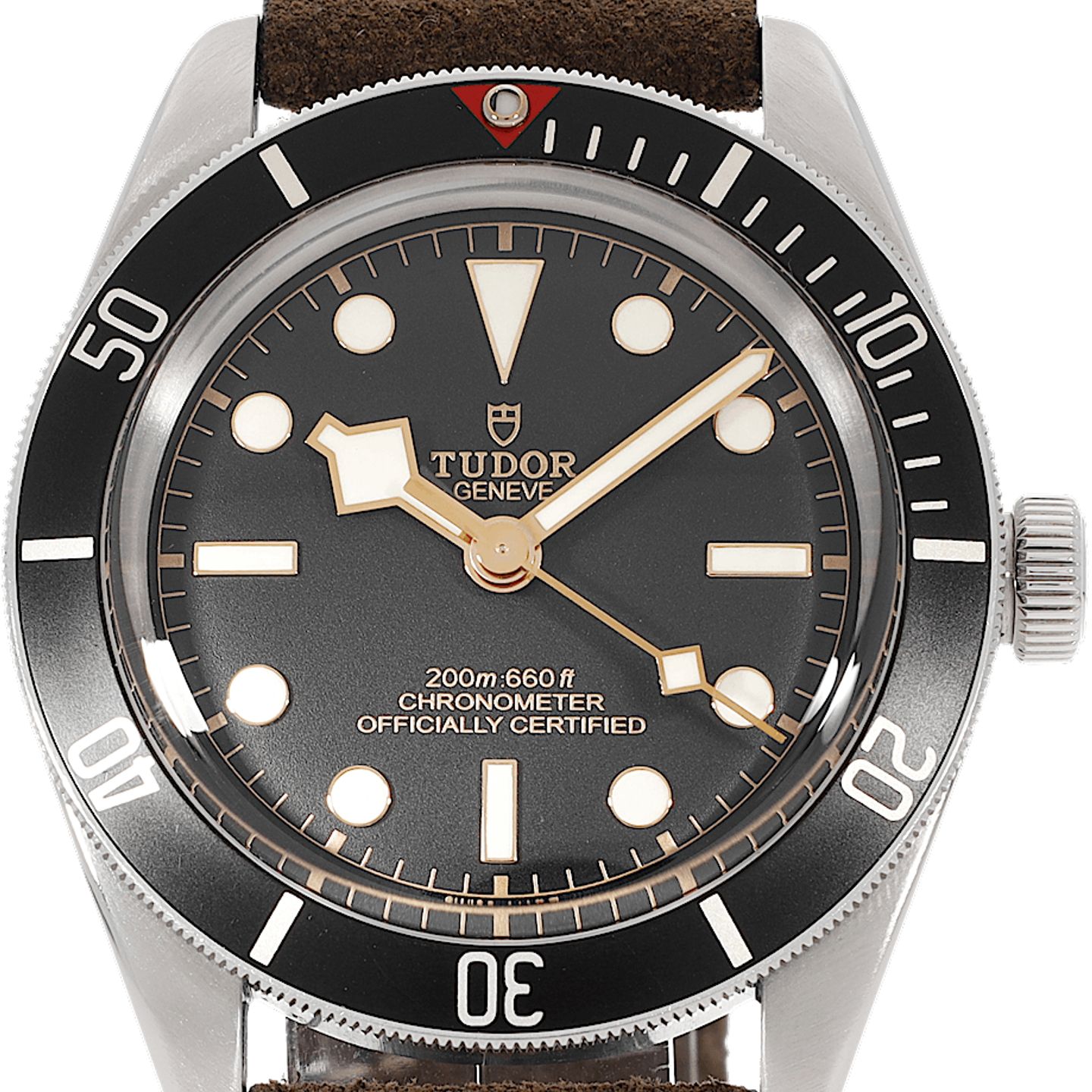 Tudor Black Bay Fifty-Eight 79030N (2021) - Zwart wijzerplaat 39mm Staal (1/6)