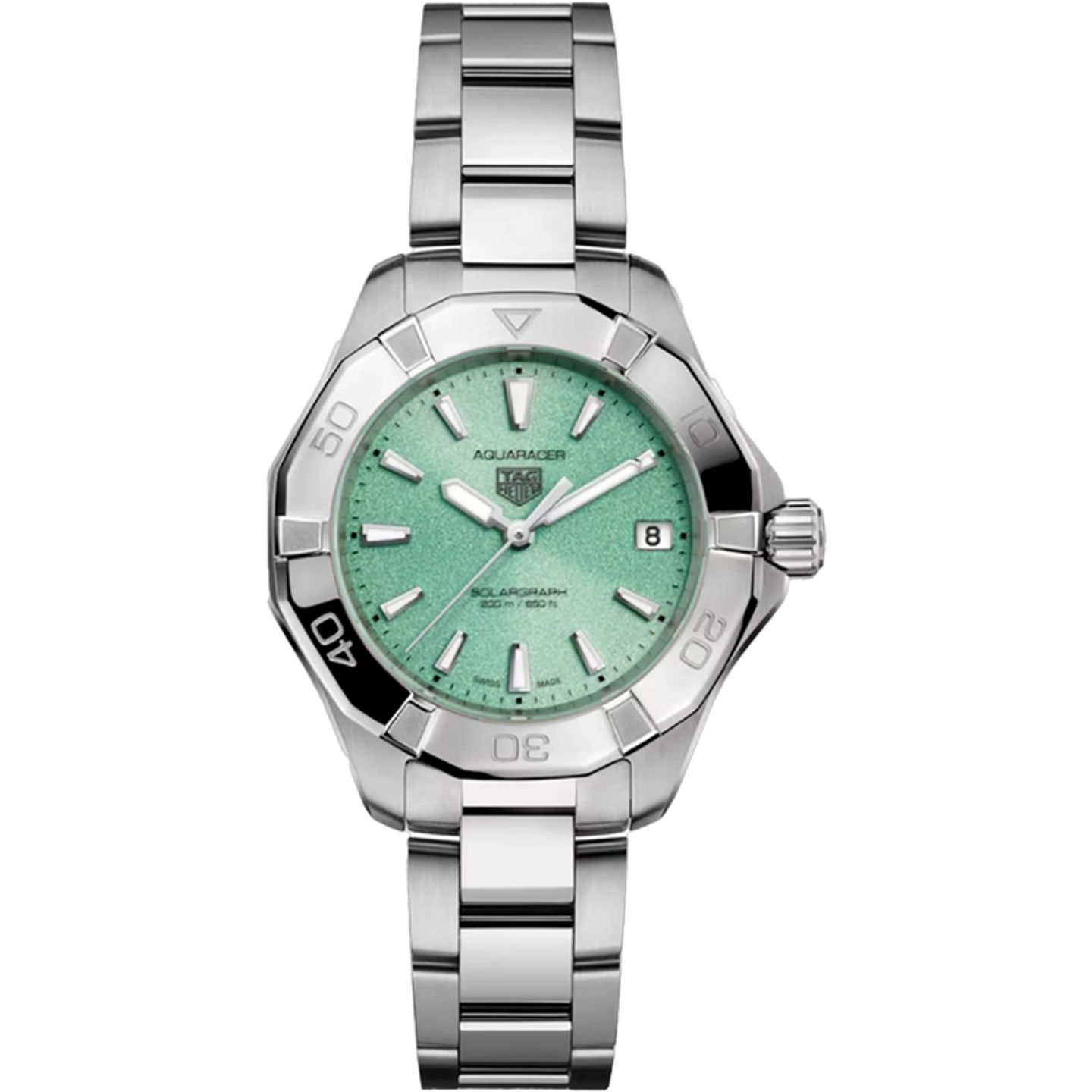 TAG Heuer Aquaracer Lady WBP1315.BA0005 (2026) - 34mm Goud/Staal (1/1)