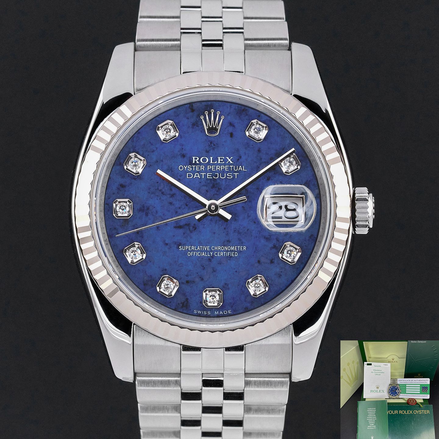 Rolex Datejust 36 116234 (2006) - 36mm Staal (1/8)