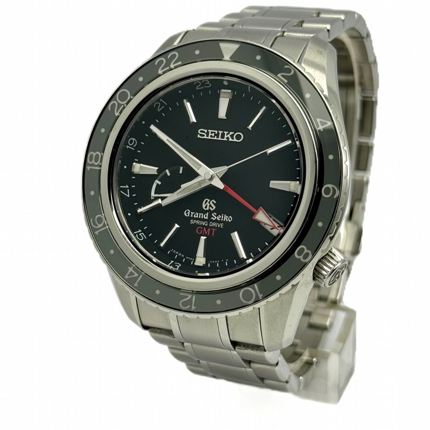 Grand Seiko Sport Collection SBGE001G (2015) - Black dial 44 mm Steel case (1/10)