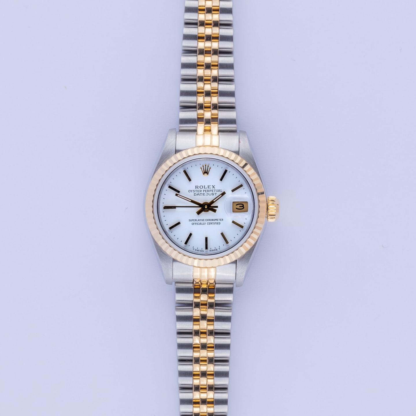 Rolex Lady-Datejust 69173 (1988) - 26 mm Gold/Steel case (3/8)