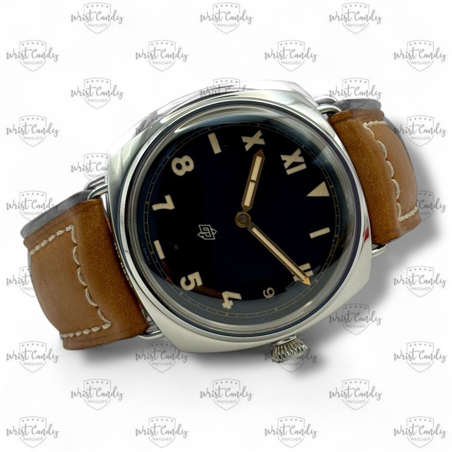 Panerai Radiomir 3 Days 47mm PAM00424 (2012) - Zwart wijzerplaat 47mm Staal (5/8)