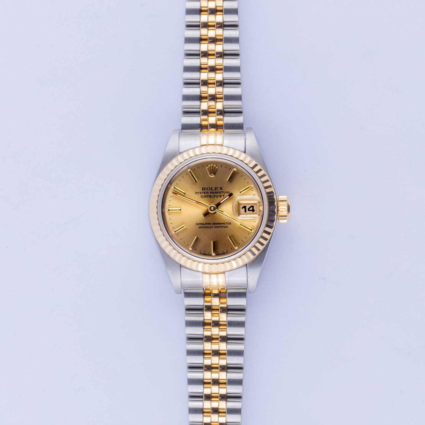 Rolex Lady-Datejust 69173 (1996) - 26 mm Gold/Steel case (3/8)