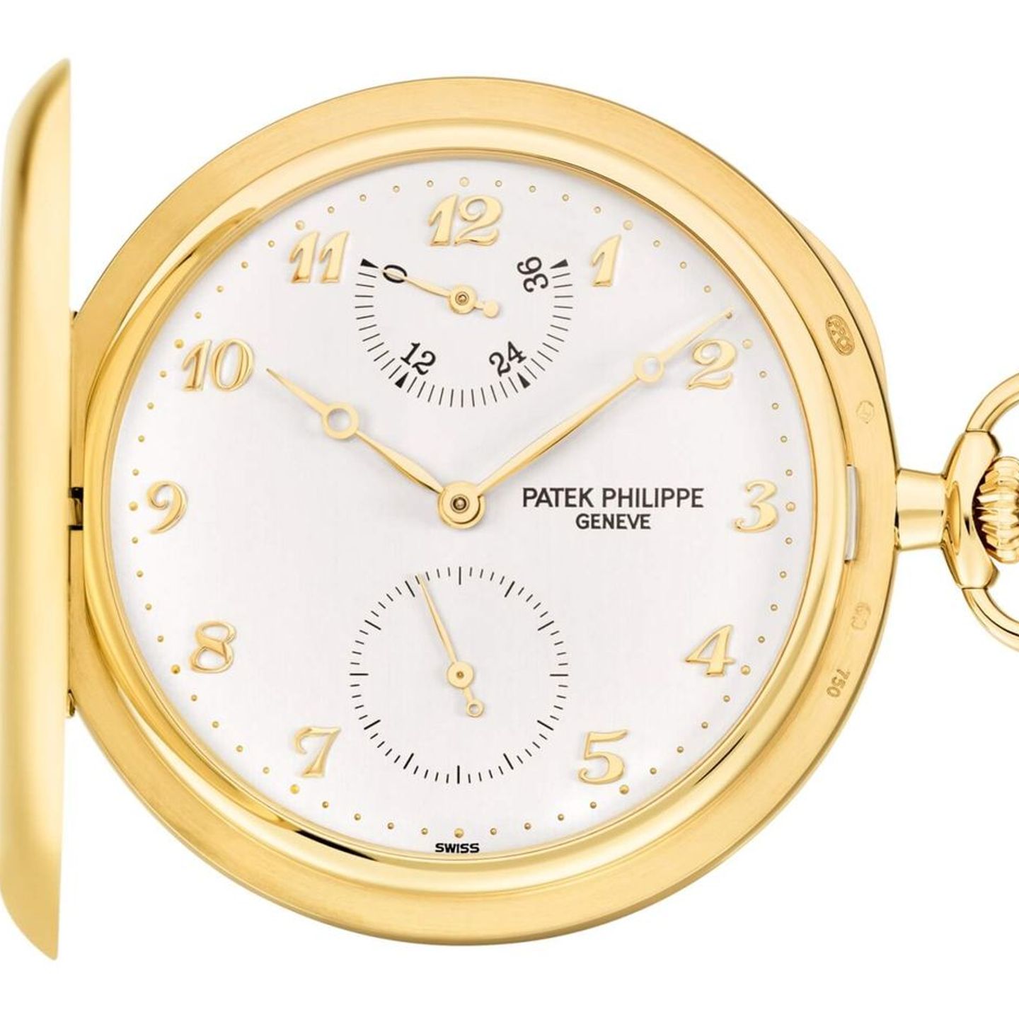 Patek Philippe Pocket watch 983J-001 (2025) - Silver dial 48 mm Yellow Gold case (1/1)