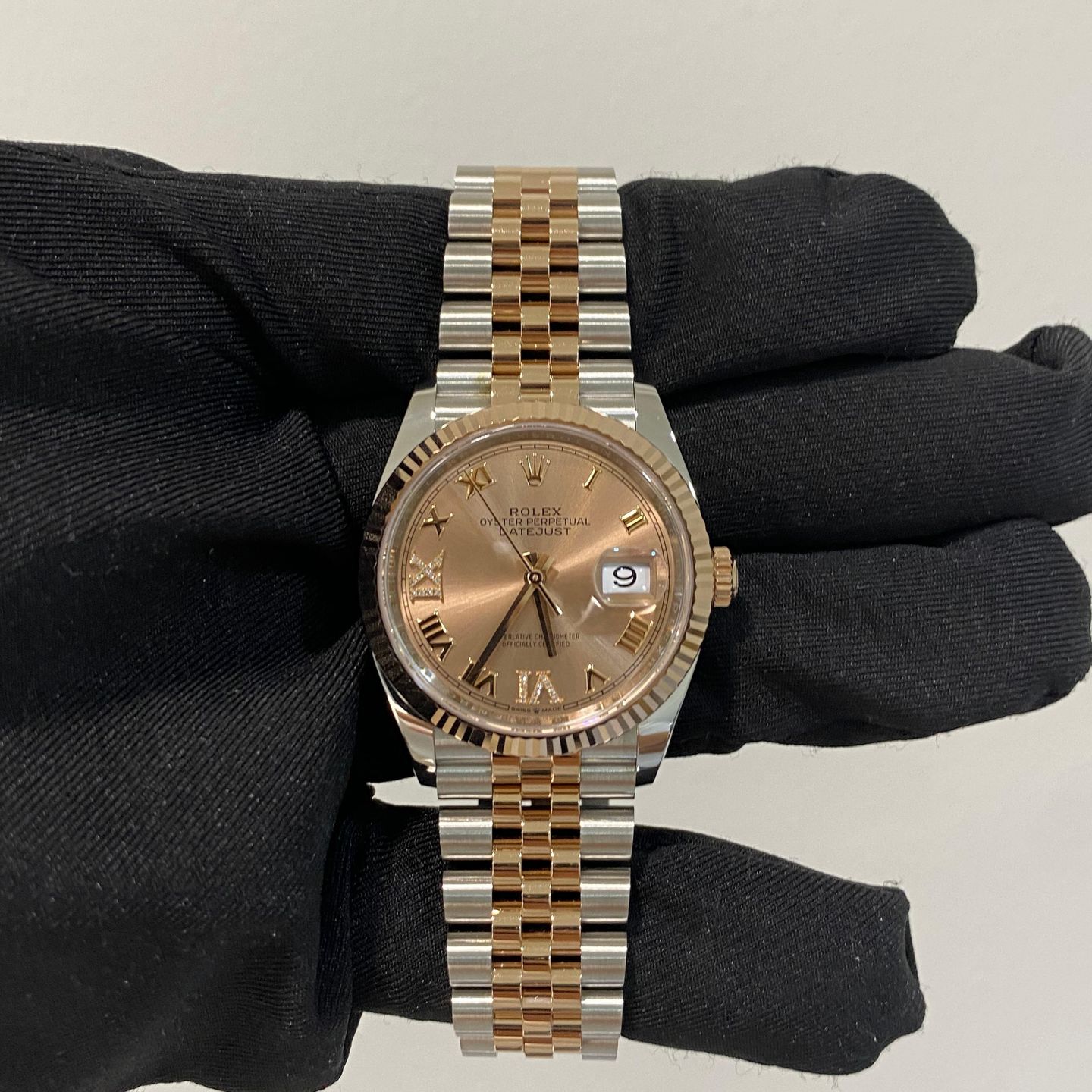 Rolex Datejust 36 126231 (2024) - Unknown dial 36 mm Gold/Steel case (1/8)