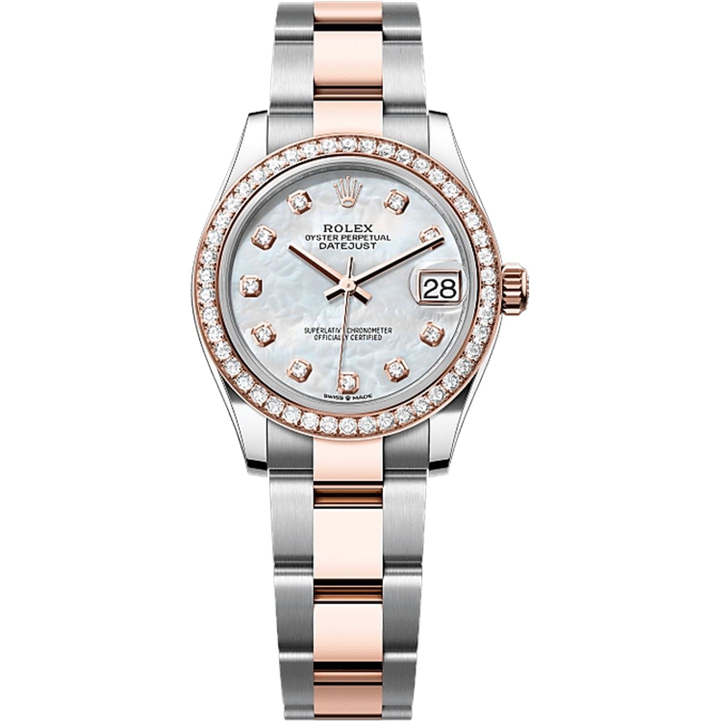 Rolex Datejust 31 278381RBR (2025) - Parelmoer wijzerplaat 31mm Staal (1/1)