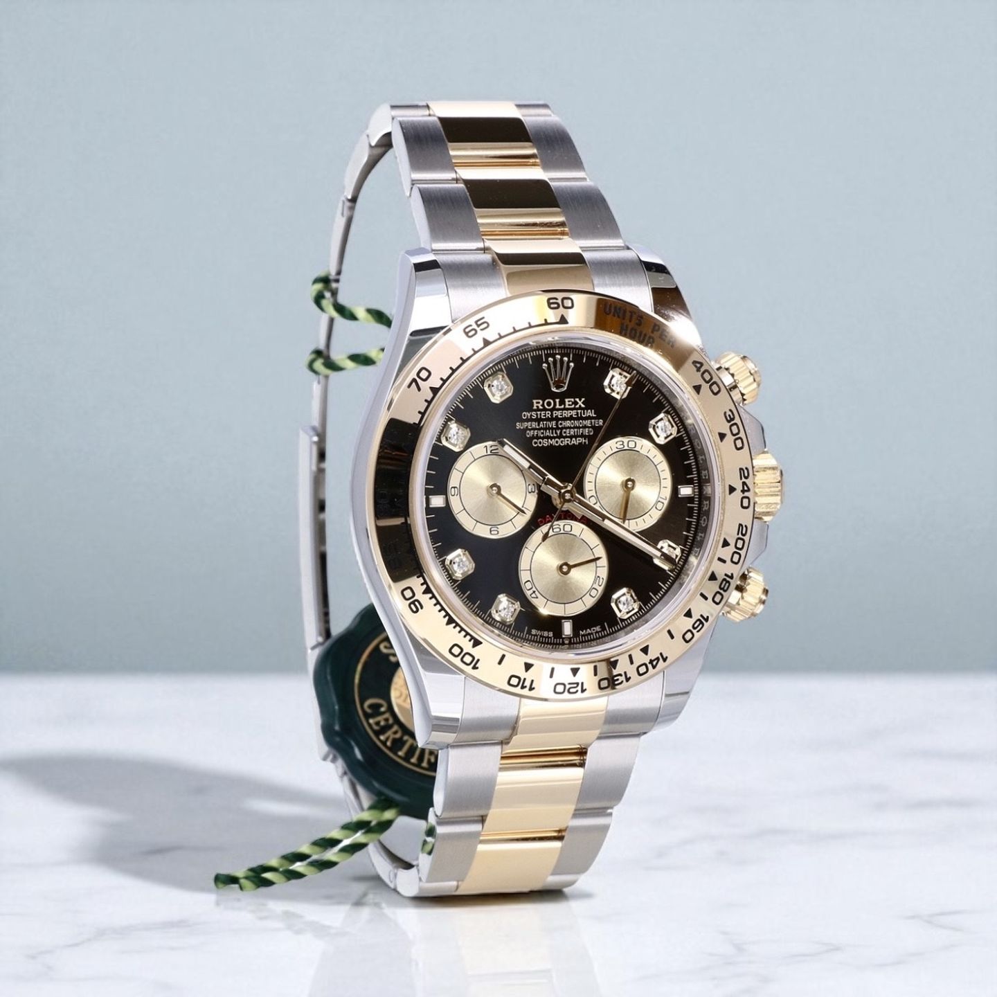 Rolex Daytona 126503 (2023) - Zwart wijzerplaat 40mm Goud/Staal (2/8)