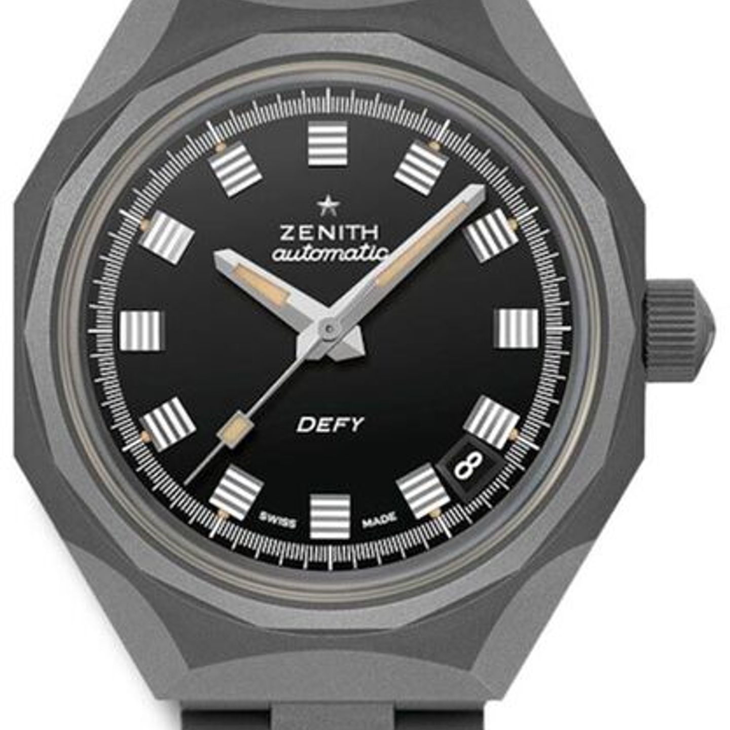 Zenith Defy 97.A3642.670/21.M3642 (2026) - Black dial 37 mm Titanium case (1/1)