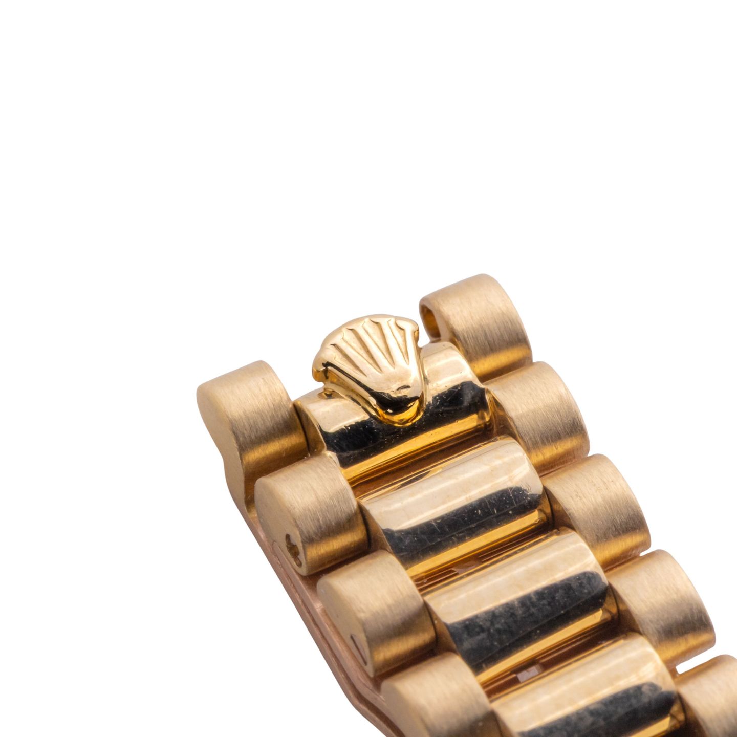Rolex Lady-Datejust 69178 (1988) - Champagne dial 26 mm Yellow Gold case (7/8)