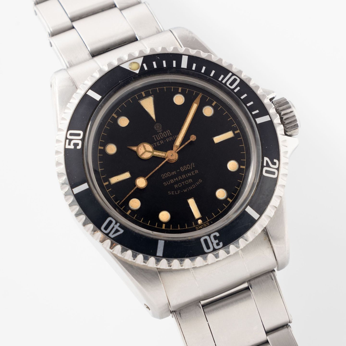 Tudor Submariner 7928 (1962) - 40 mm Steel case (5/8)