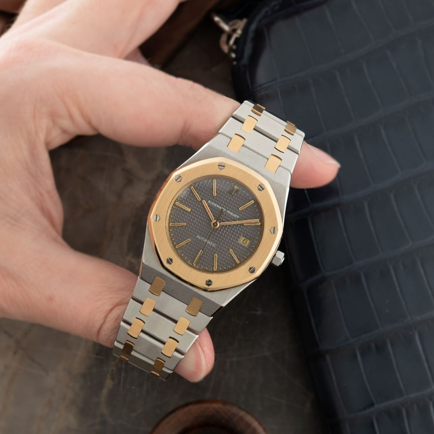 Audemars Piguet Royal Oak 14486SA (1990) - Goud/Staal (4/8)