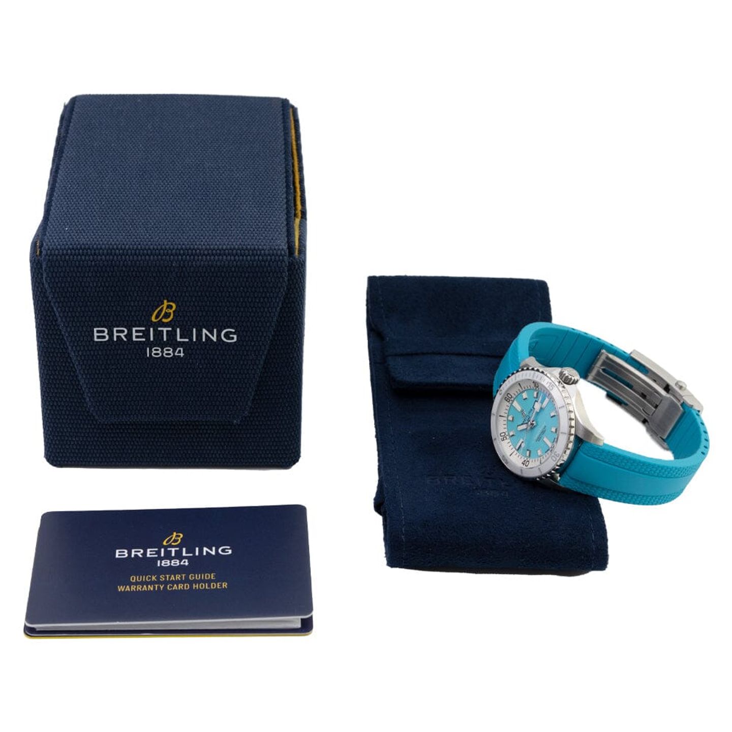 Breitling Superocean A17377211C1S1 (Unknown (random serial)) - Turquoise dial 36 mm Steel case (7/7)