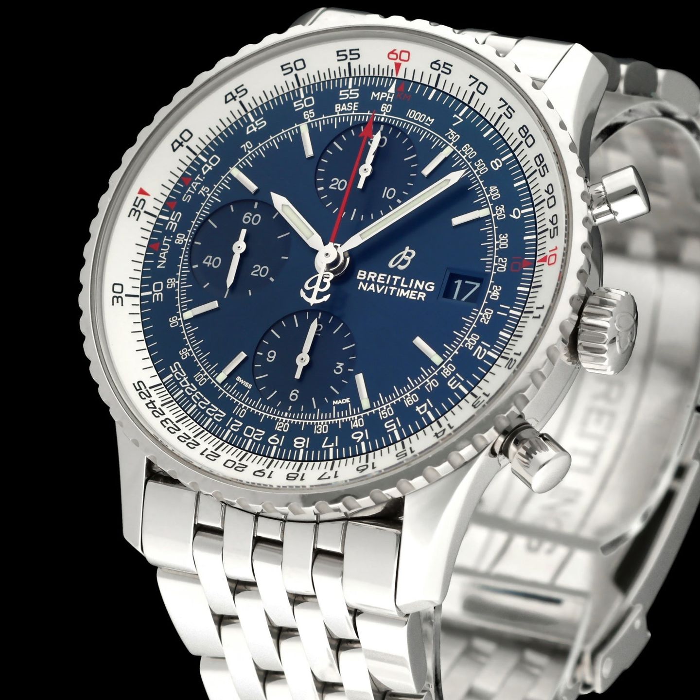 Breitling Navitimer Heritage A13324 (2019) - 41 mm Steel case (7/8)