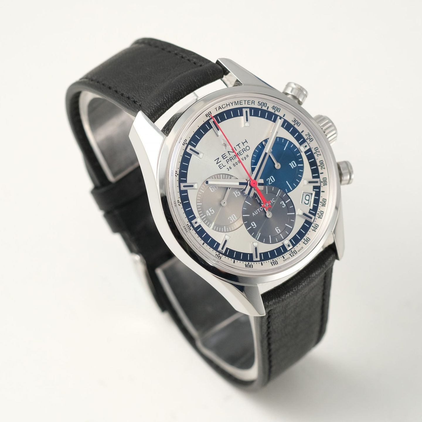 Zenith El Primero Original 1969 03.2150.400/69.C713 (2012) - Silver dial 38 mm Steel case (1/8)