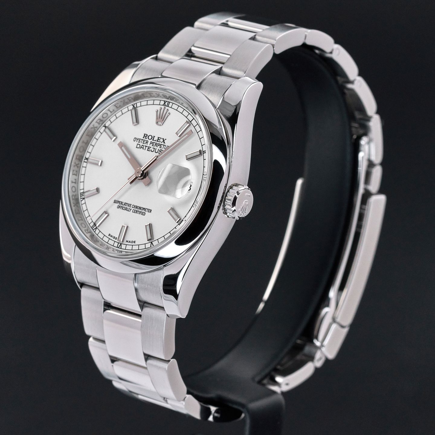 Rolex Datejust 36 116200 (2010) - 36mm Staal (4/8)