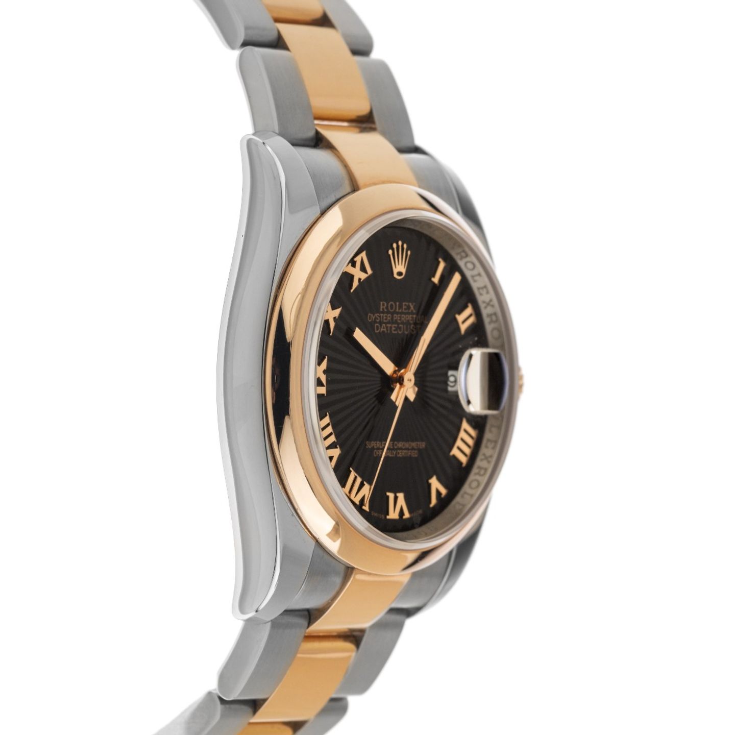 Rolex Datejust 36 116201 (2008) - 36 mm Gold/Steel case (5/7)