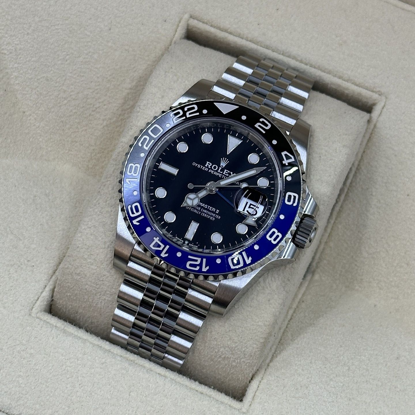 Rolex GMT-Master II 126710BLNR (Onbekend (willekeurig serienummer)) - Zwart wijzerplaat 40mm Staal (6/8)