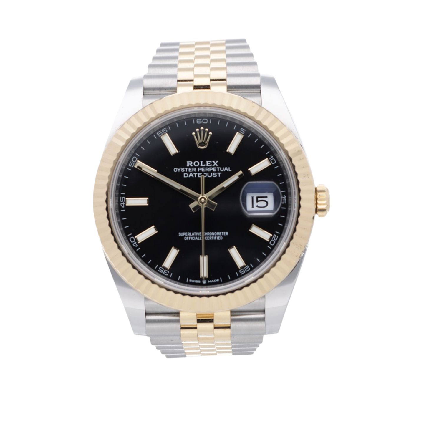 Rolex Datejust 41 126333 (2024) - 41 mm Gold/Steel case (1/7)