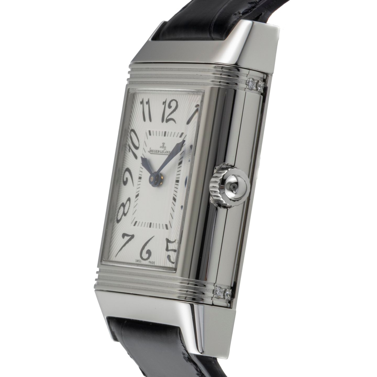 Jaeger-LeCoultre Reverso Duetto Classique Q2568402 (2015) - Black dial 23 mm Steel case (6/8)