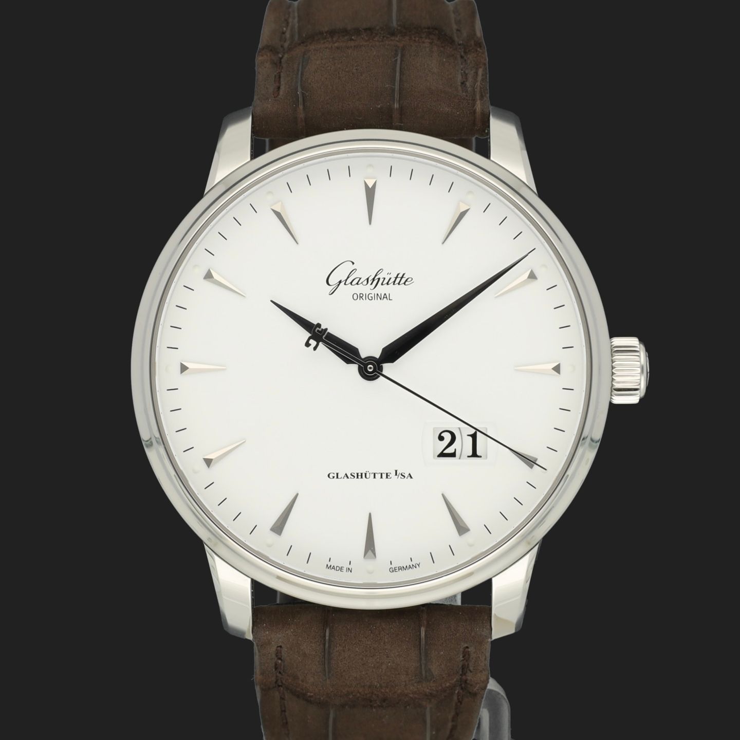 Glashütte Original Senator Excellence 1-36-03-05-02-31 (2023) - 40mm Staal (2/8)