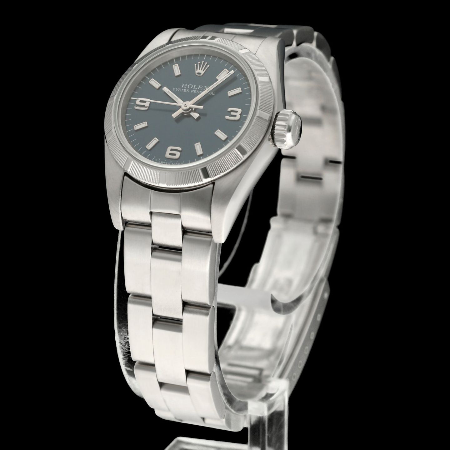 Rolex Oyster Perpetual 26 67230 (1996) - 26 mm Steel case (5/8)