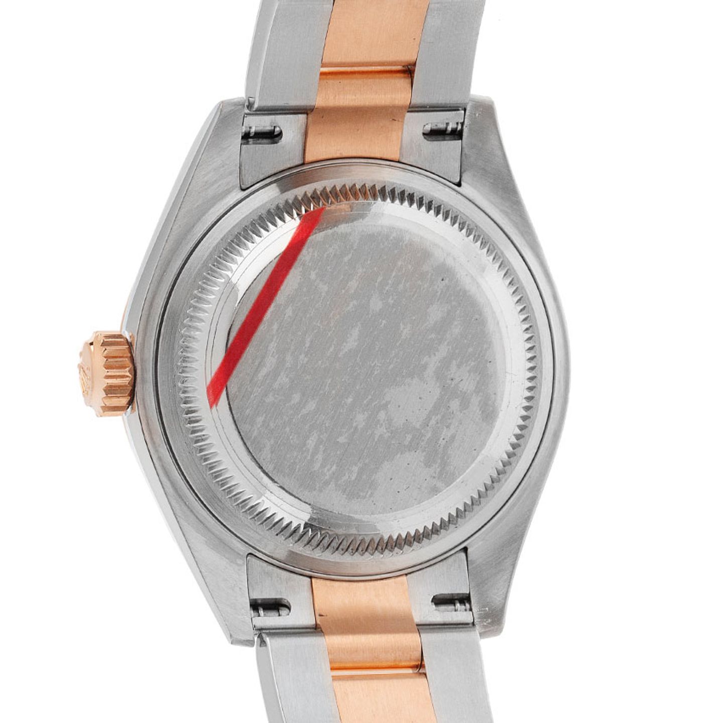 Rolex Lady-Datejust 279161 (2016) - Brown dial 28 mm Gold/Steel case (5/7)