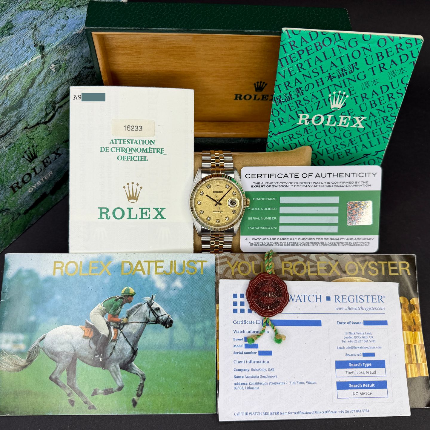 Rolex Datejust 36 16233 - (3/8)