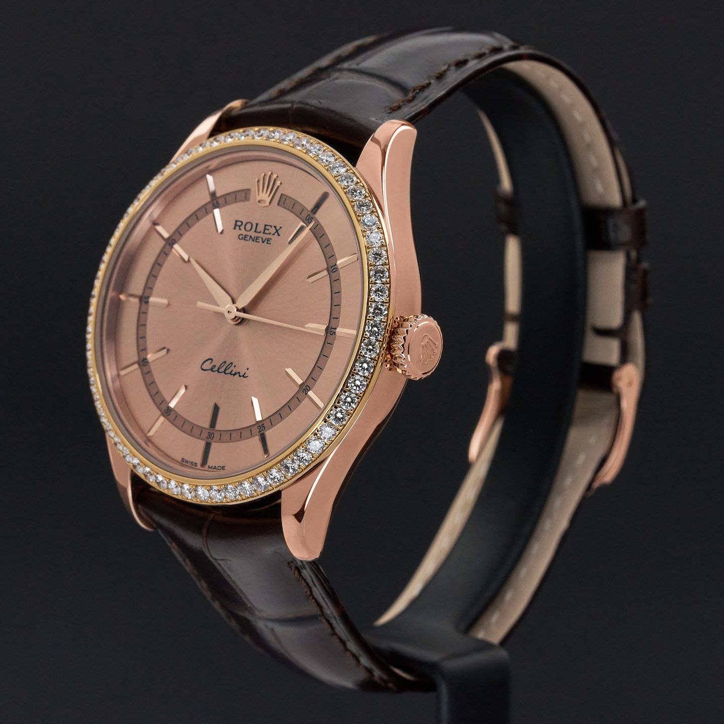 Rolex Cellini Time 50705 (2019) - Unknown dial 39 mm Rose Gold case (4/8)