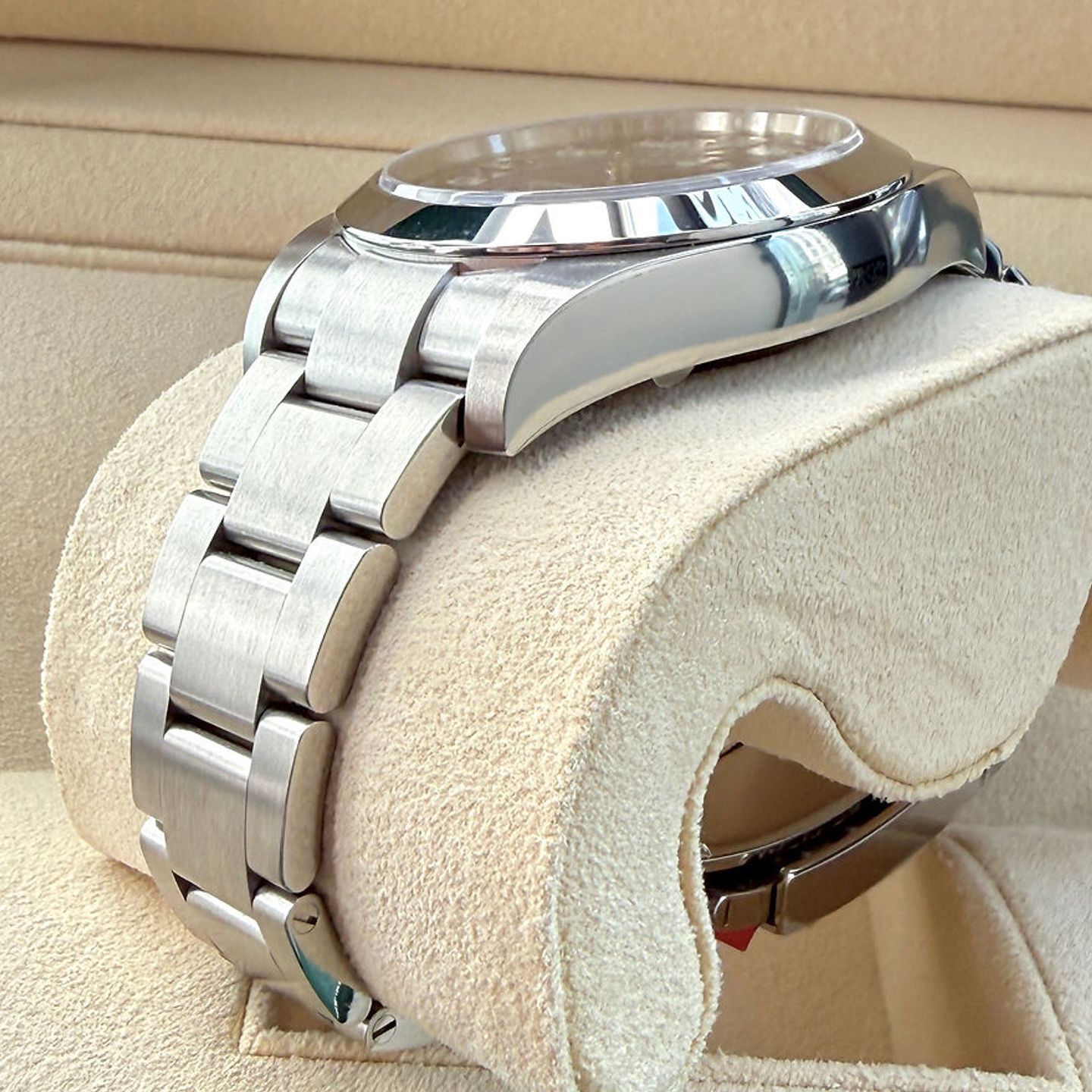 Rolex Air-King 116900 (2018) - Zwart wijzerplaat 40mm Staal (5/7)