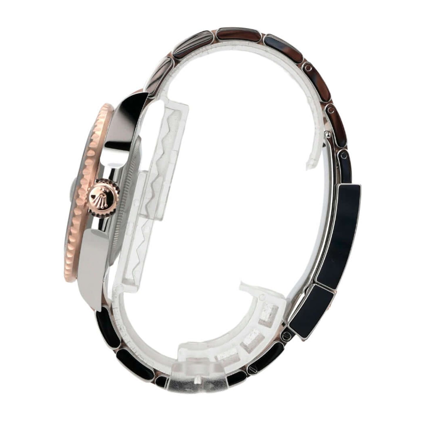 Rolex GMT-Master II 126711CHNR (2022) - Black dial 40 mm Gold/Steel case (5/8)